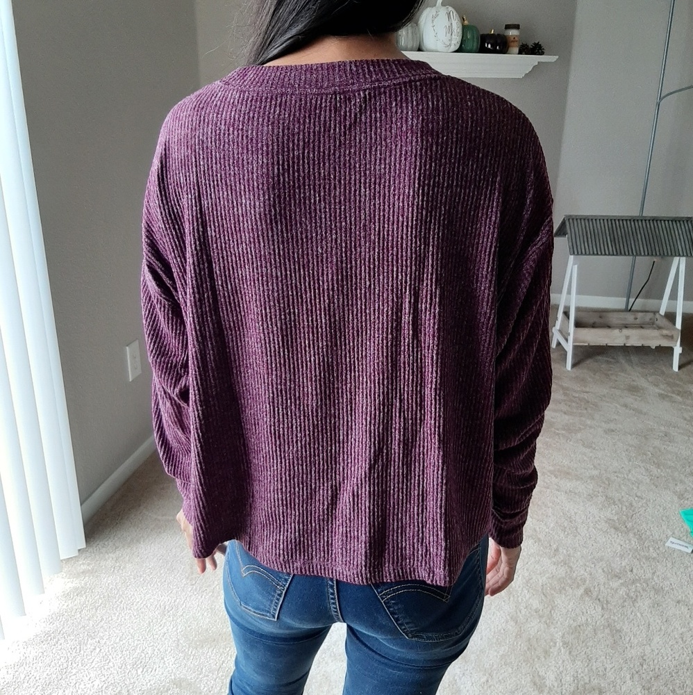 NWT VS Pink Long Sleeve Cozy Crew - Picture 8 of 8